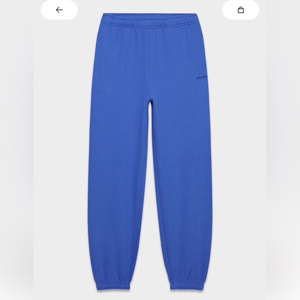 Aritzia, Jazz Blue, Cozy Sweatfleece Mega Jogger, M, Regular Length